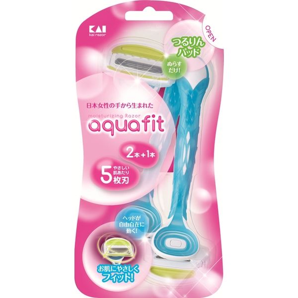 貝印 AQUAFIT 4901331017124 1セット（2本×10）（直送品）