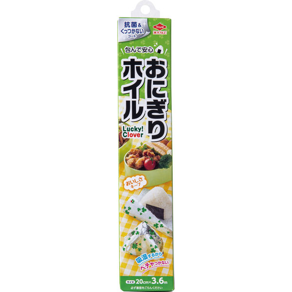 東洋アルミ おにぎりホイル ラッキークローバー 4901987215820 1セット（10本） 東洋アルミエコープロダクツ（直送品）