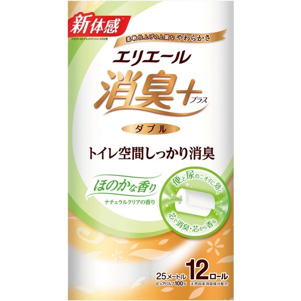 大王製紙 エリエール消臭＋トイレットティシューほのかに香る