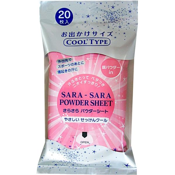 さらさらパウダーシートせっけんクールの香り 4972453413729 1
