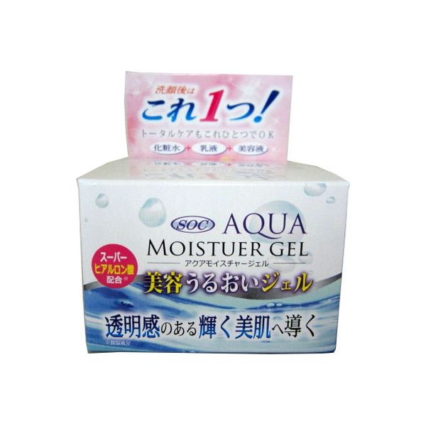 澁谷油脂 SOCアクアモイスチヤー美容ジエル 4974297275099 1セット（100G×12）（直送品）
