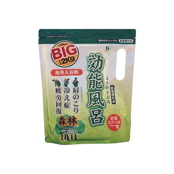 ヘルス 効能風呂BIG 森林 4976552039668 1セット（2KG×6）（直送品）