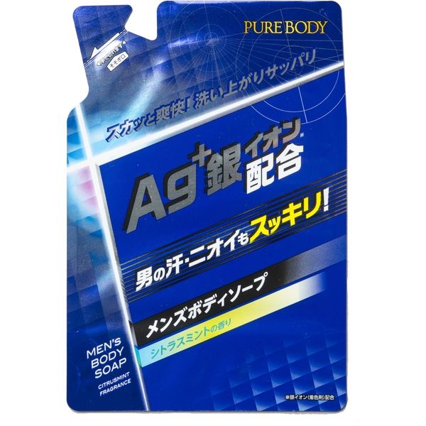 ミツエイ ピュアボディメンズボディソープエージー 4978951300172 1セット（400ML×20）（直送品）