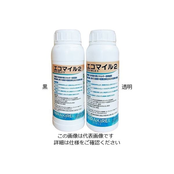 M.I.T 放熱コーティング剤 エコマイル2 黒 EM-0.5 1個 4-2637-01（直送品）