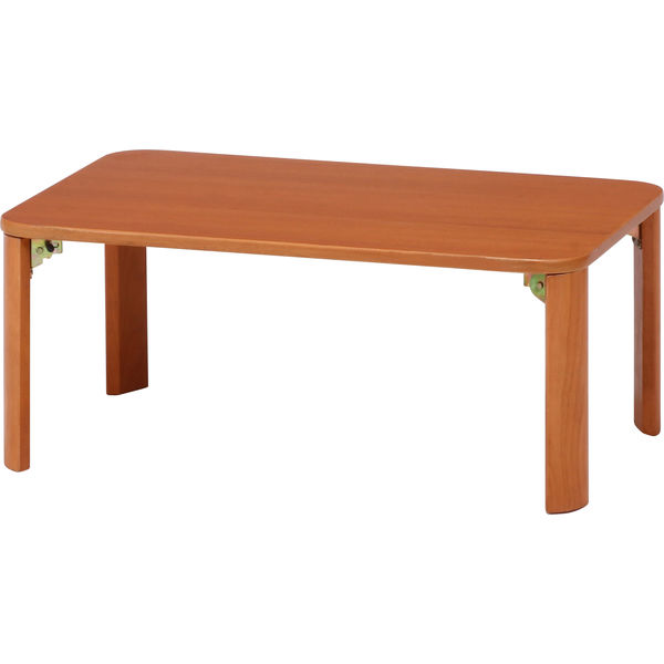 不二貿易 軽量継脚折り畳み座卓　120cm FL12075 木製ローテーブル 座卓 折りたたみ 幅120cm 継ぎ脚 継脚 高さ調節 折りたたみ