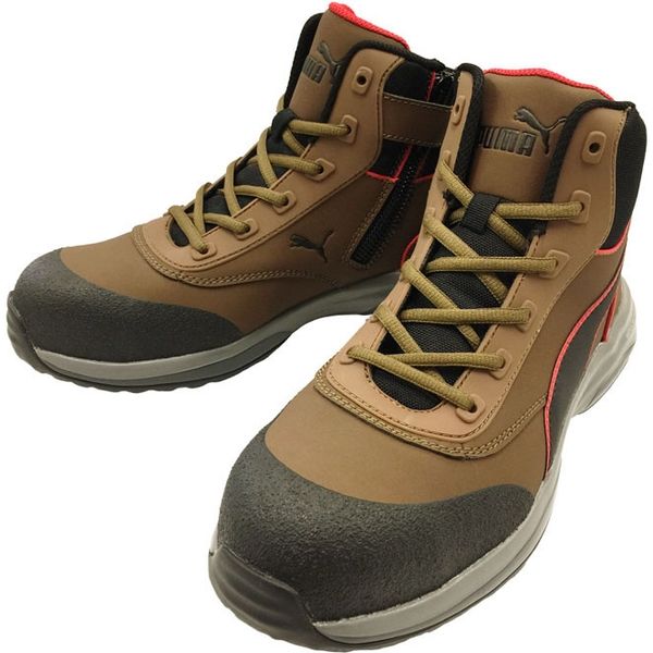 ユニワールド Rapid Brown Mid ZIP 26.5 63.554.0 1足（直送品）