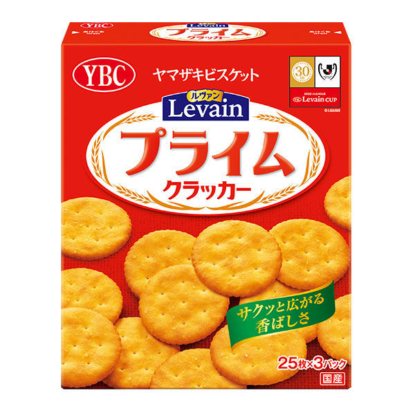 ヤマザキビスケット<br>Levain＜Ｌ＞ルヴァン全粒粉クラッカーＬ１箱