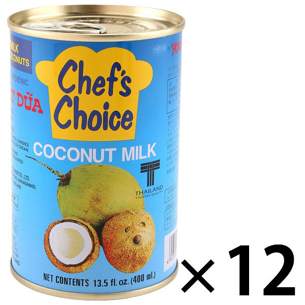 ココナッツミルク　ココナツミルク（4号缶）400g 1セット（12缶） ユウキ食品