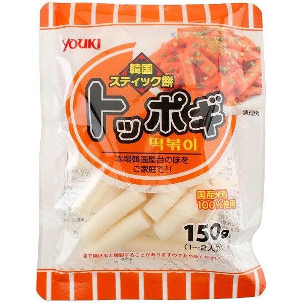 トッポギ/国産150g 10袋 ユウキ食品　韓国食材
