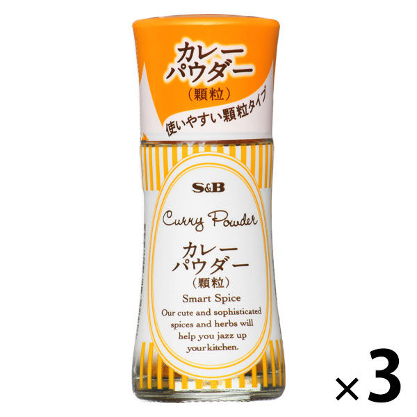 エスビー食品 S＆B スマートスパイス カレーパウダー顆粒 12g 894323 3本