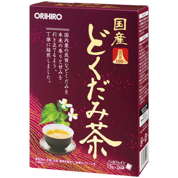 国産ドクダミ入りはとむぎ茶 - 茶