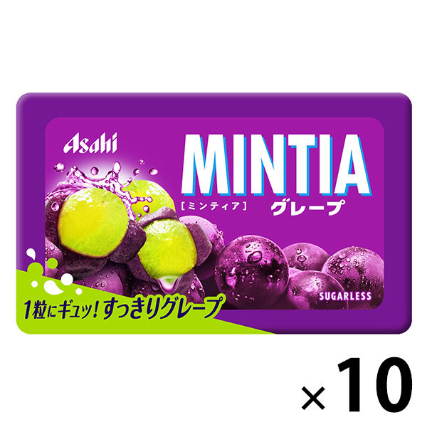 MINTIA（ミンティア） グレープ 10個 アサヒグループ食品