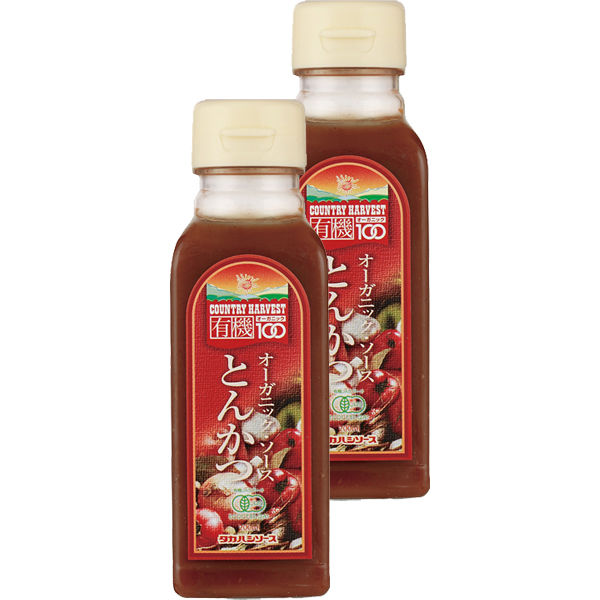 高橋ソース カントリーハーヴェスト有機とんかつソース200ml 2個