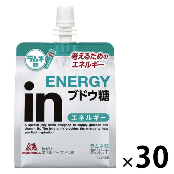 森永製菓　inゼリー（インゼリー） エネルギーブドウ糖　1セット（30袋：6袋入×5箱）　栄養補助ゼリー