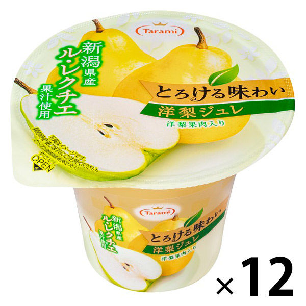 たらみ とろける味わい 洋梨ジュレ 12個 ゼリー お菓子 洋菓子