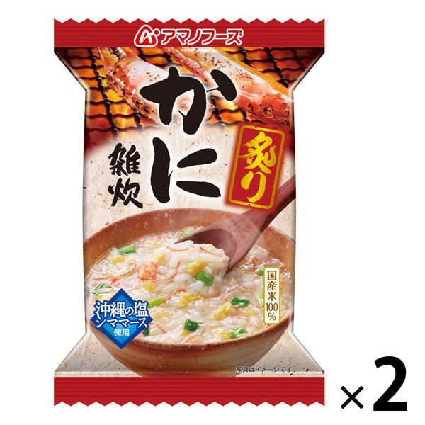 かに雑炊 ６パック アサヒグループ食品 - ダイエットフード