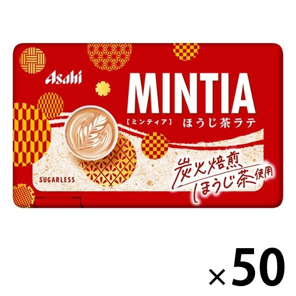 MINTIA（ミンティア）ほうじ茶ラテ 50個 アサヒグループ食品 タブレット キャンディ