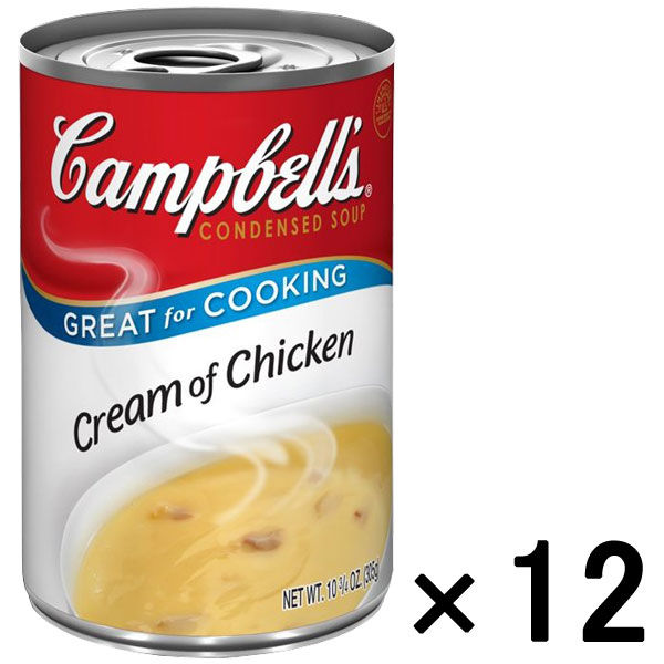 キャンベル ＜英語ラベル＞ クリームチキン 12缶