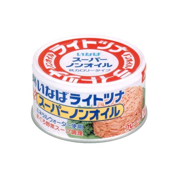 いなば食品 ライトツナスーパーノンオイル 165g 1個