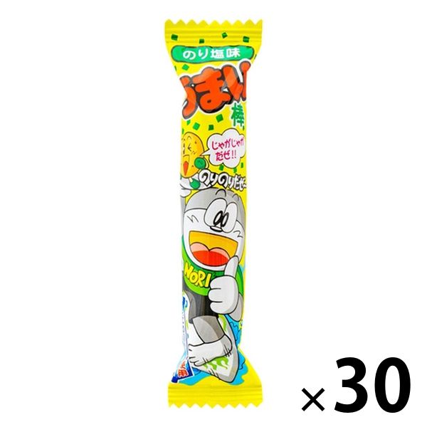 やおきん うまい棒のり塩味 30本 お菓子 スナック菓子 駄菓子