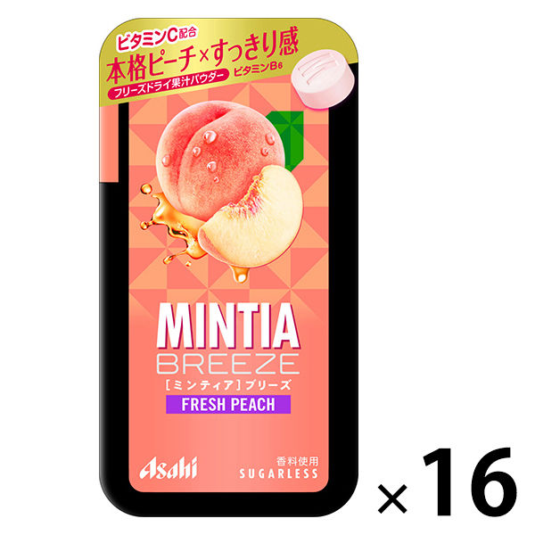 MINTIA（ミンティア） ブリーズ フレッシュピーチ 1セット（16個