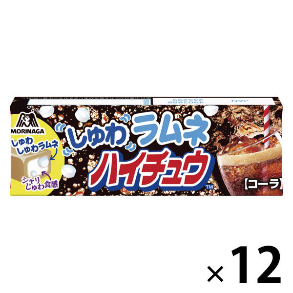 森永製菓 しゅわラムネハイチュウ＜コーラ＞ 12パック