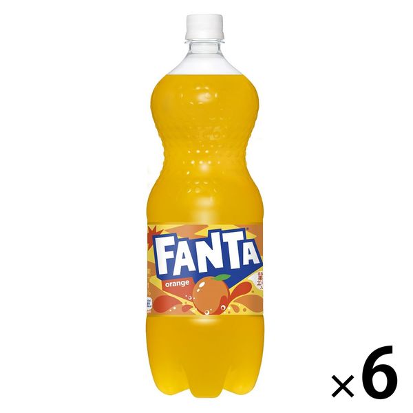 【炭酸飲料】　ファンタオレンジ 1.5L 1箱（6本入）