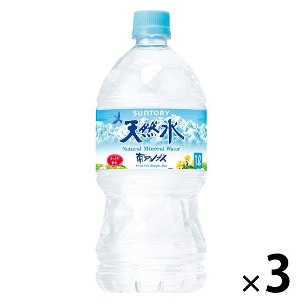 サントリー天然水 1Lペット 1セット（3本）