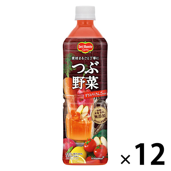 キッコーマン飲料 デルモンテ つぶ野菜 900g 1箱（12本入）