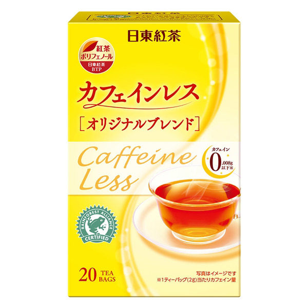 日東紅茶 カフェインレスティーバッグ オリジナルブレンド 1箱（20バッグ入）