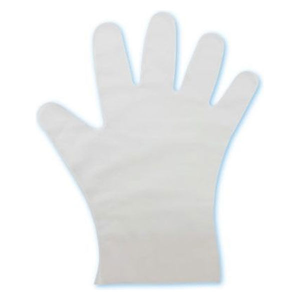 【ポリエチレン手袋】 三和 使い捨てEVA手袋 EVAGL-1 半透明 フリーサイズ 1ケース（4000枚：100枚入×40箱）