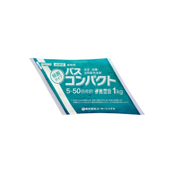 ミッケル化学 バスコンパクト 291071 1箱(1kg×4袋)（直送品）