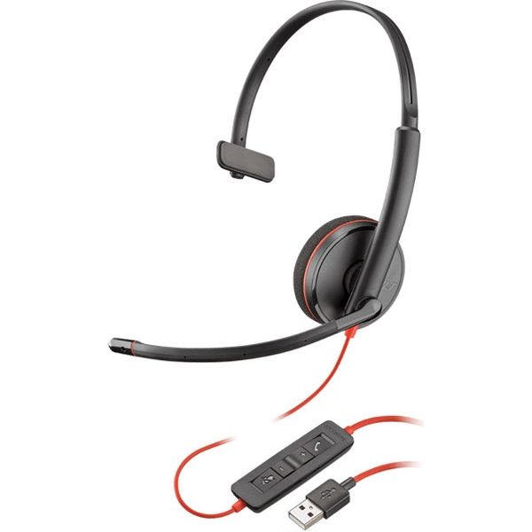 PLANTRONICS ＵＳＢヘッドセット Ｂｌａｃｋｗｉｒｅ Ｃ３２１０