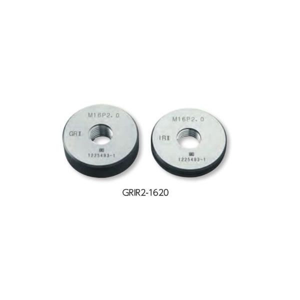 新潟精機 ネジリングゲージ M2.3ーP0.4 GRIR2ー02304 GRIR2-02304 1セット(2個)（直送品）