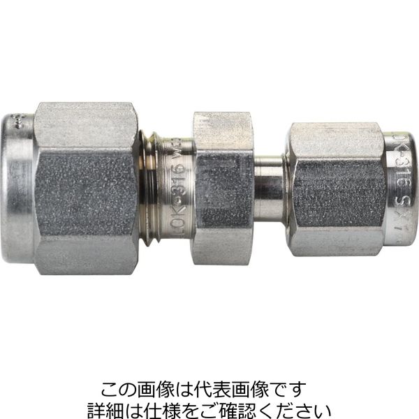 日酸TANAKA 圧力調整器COMET(CMH)用アクセサリー・ユニオン SSー400ー6ー2 SS-400-6-2 1個（直送品）