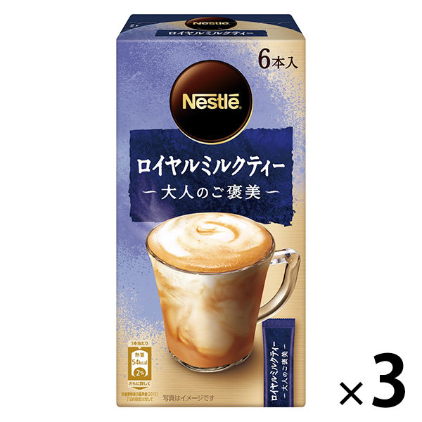 ネスレ日本 ネスカフェ ゴールドブレンド 大人のご褒美 ロイヤルミルクティー 1セット(18本：6本入×3箱)