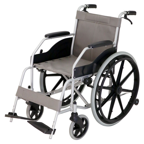 ノーパンクタイヤ【TORICO】アルミ製　車椅子　「よかセレクト　自走式」