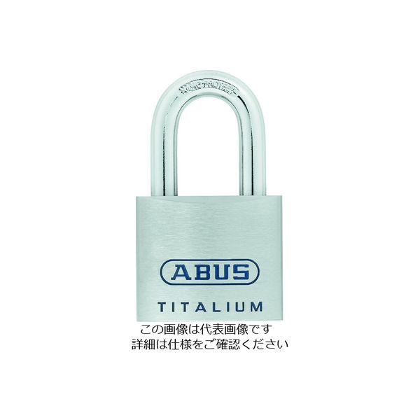 ABUS SecurityーCenter 軽量シリンダー南京錠 TITALIUM 96TI/50 1個 201-3516（直送品）