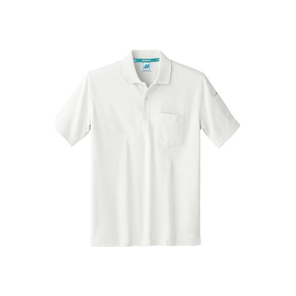 住商モンブラン ポロシャツ　兼用　半袖 白 SS 32-5051 1枚（直送品）