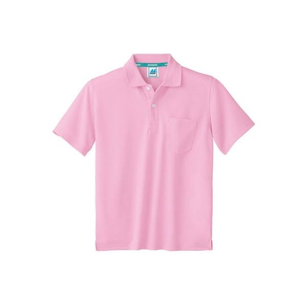 住商モンブラン ポロシャツ　兼用　半袖 ピンク SS 32-5062 1枚（直送品）