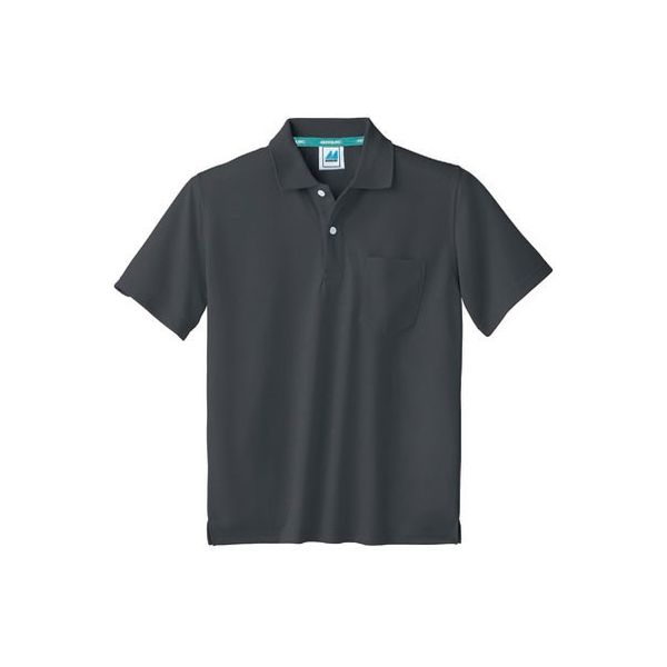 住商モンブラン ポロシャツ　兼用　半袖 チャコールグレー SSS 32-5069 1枚（直送品）