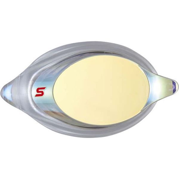 SWANS（スワンズ） クッション付度付ミラーレンズ SRXバージョン プレミアムアンチフォグ フラッシュイエロー（CY） 5.0 1セット（2個）（直送品）