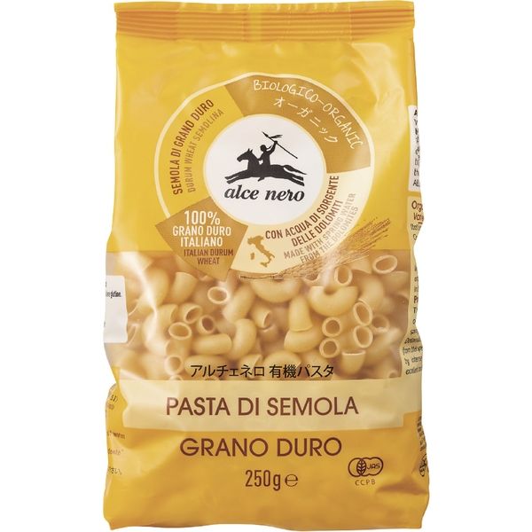 日仏貿易 【アルチェネロ】有機エルボマカロニ 250g【オーガニック