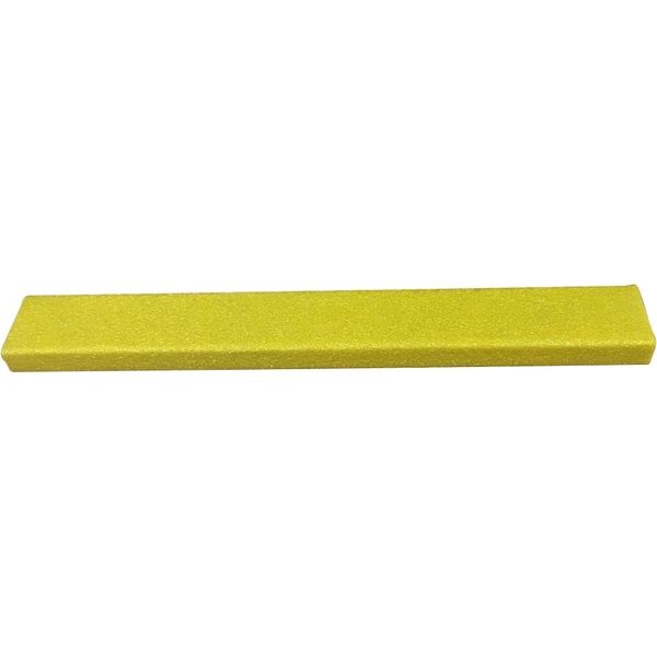 セーフラン安全用品 階段用滑り止めカバー　762×75×25mm　黄　木材設置用ネジ付属　12082-W 1個（直送品）