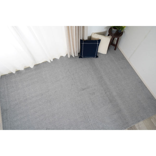 スミノエ オーダーカーペット オーダーラグ ホームミスト 1100×1000mm グレー AS-HM-GY110100 1枚（直送品）
