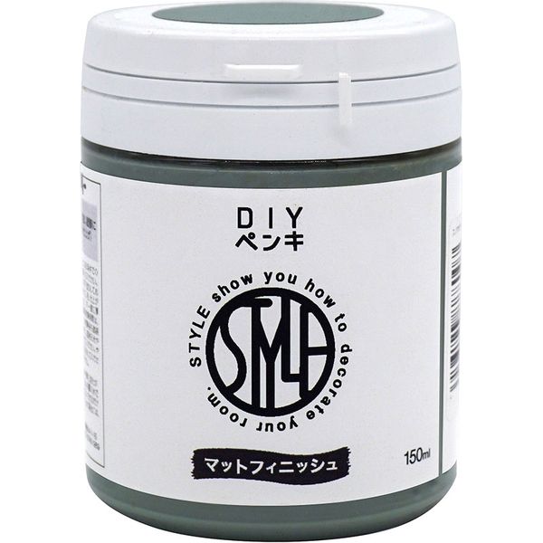 ニッペホームプロダクツ ＳＴＹＬＥ　DIYペンキ　150ml　ミスティグリーン　（6個入り） HUM364（直送品）