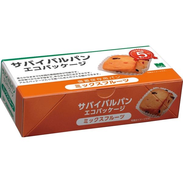 サバイバルパン ミックスフルーツ 備蓄保存用パン 防災食 保存食 - 菓子