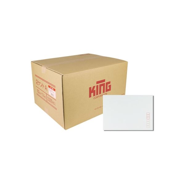 キングコーポレーション 洋形2号 120g 特ケントCOC 100枚入