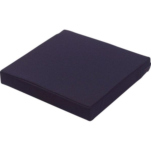 ミキ STクッション 紺 ST-80 幅42×奥行40×厚み5cm 1個（直送品