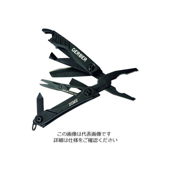 Gerber マルチツール ダイム ブラック 1027819 1丁 207-8497（直送品）